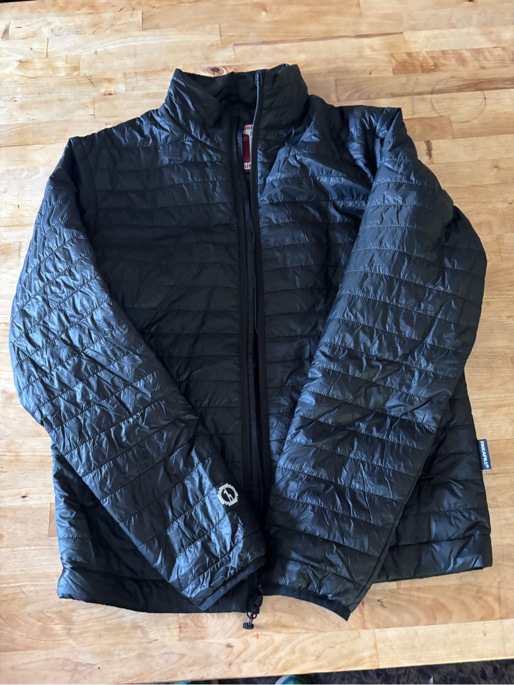 PAKA Mayu Ultralight Packable Men’s Black Jacket Size M